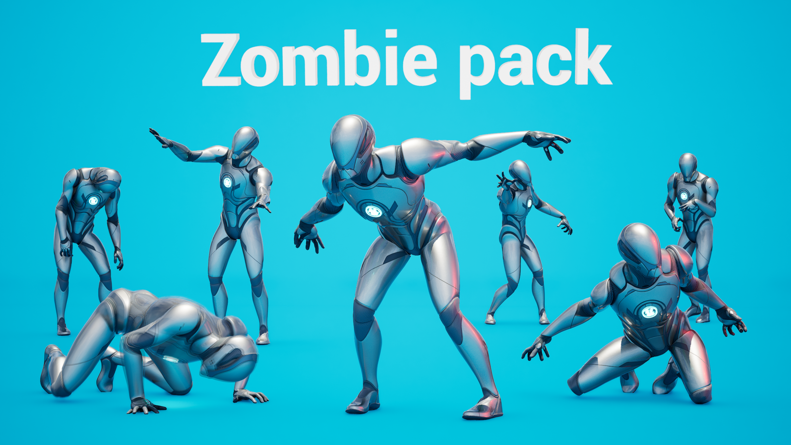 Zombie NPC Mocap Animation Pack