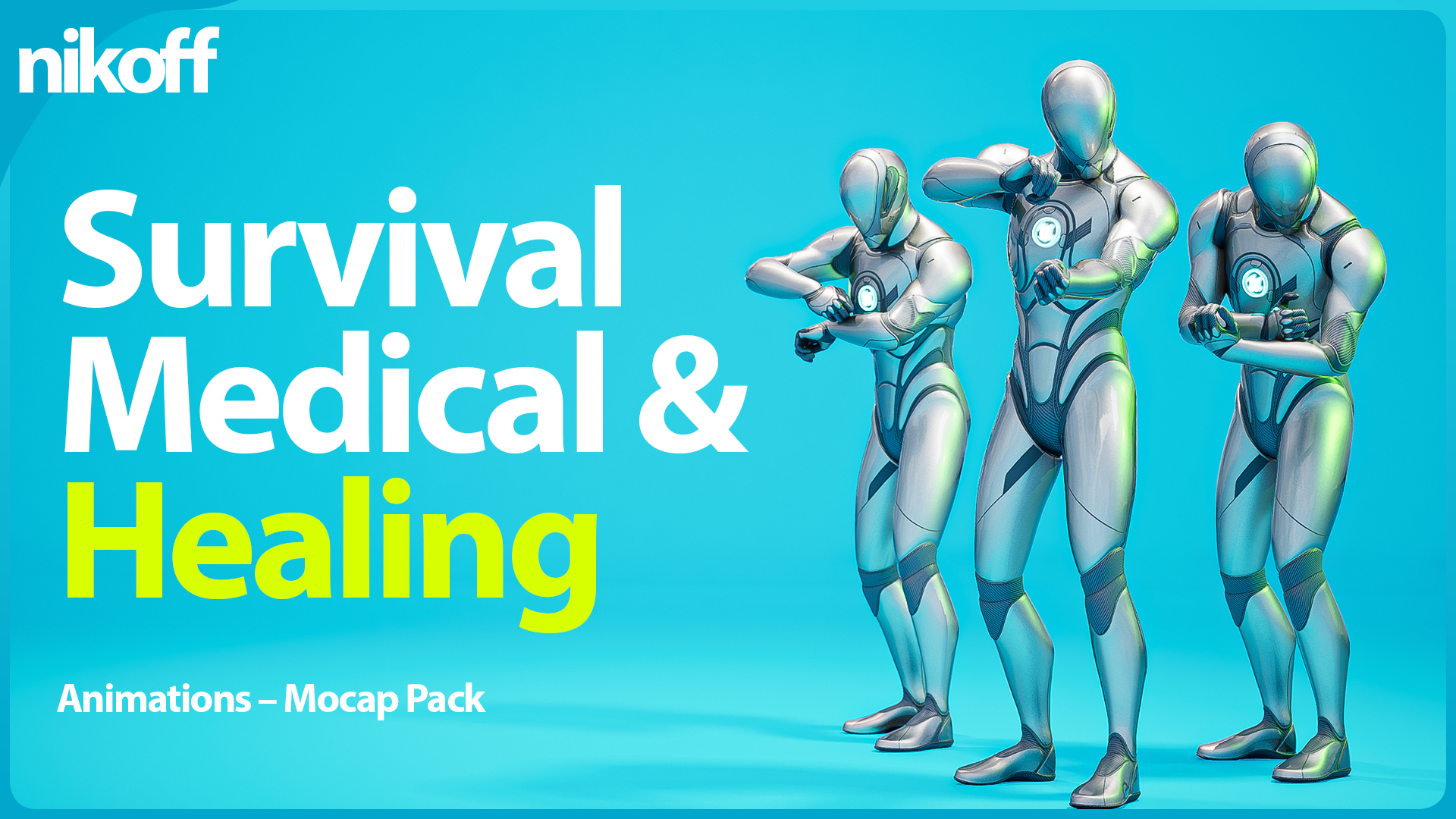Survival Medical & Healing Animations – Mocap Pack
