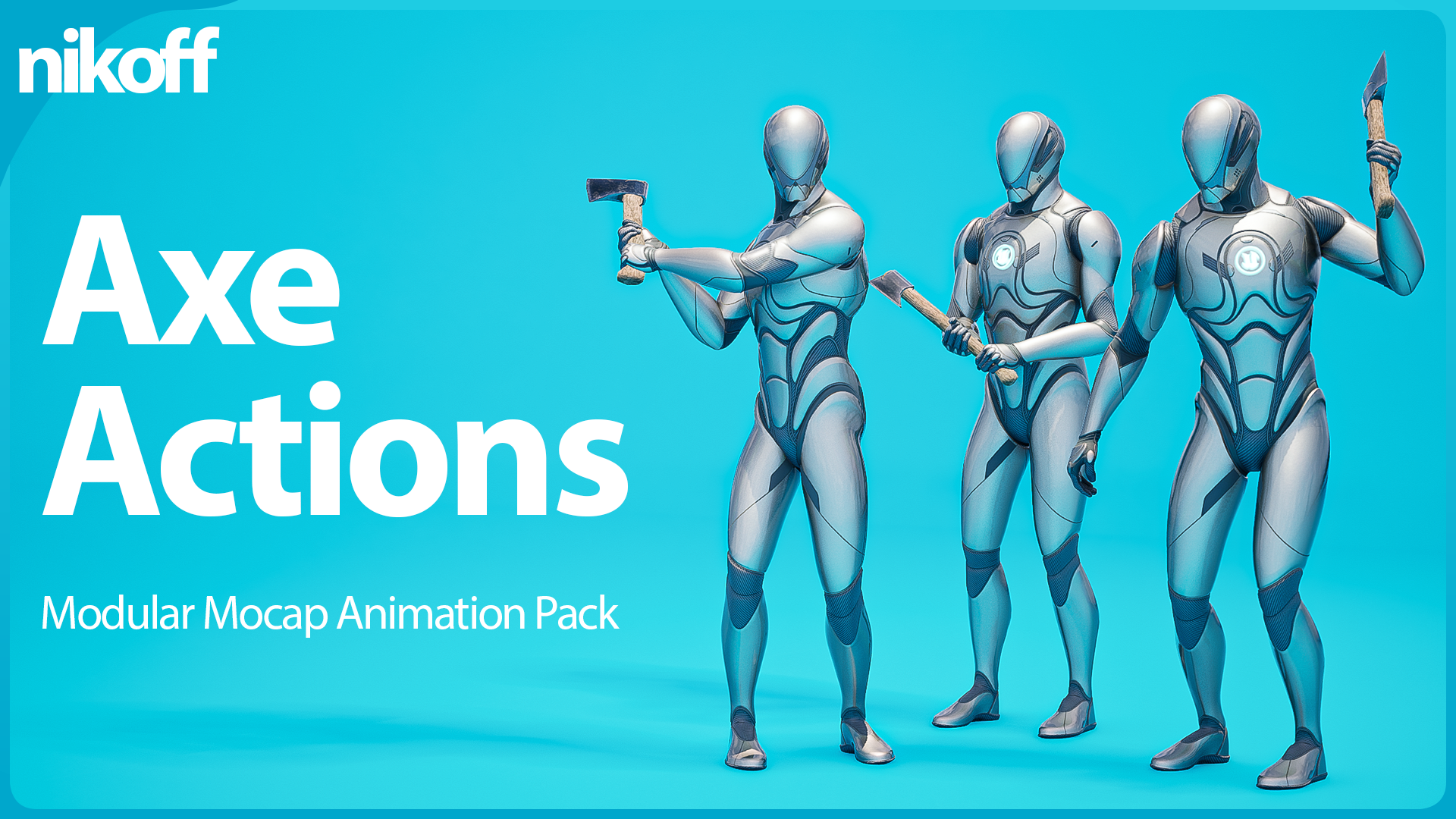 Axe Actions - Mocap Animation Pack